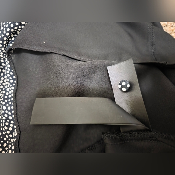 Zara "The Helene" Micro Dot Tiered Mini Dress - NWT - Picture 6 of 8